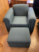 Chair w ottoman